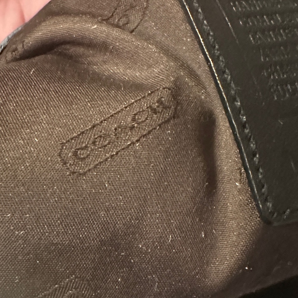 Coach Vintage Legacy Black Leather Mini Tote A30-9846 - Picture 10 of 10